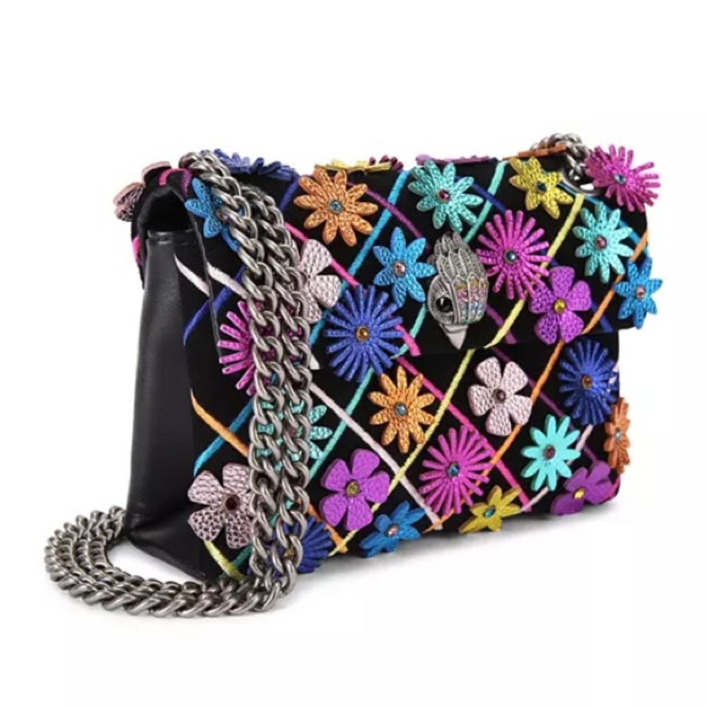 SPRING 26’ KURT GEIGER LONDON Mini Kensington Flowers Crossbody AlexanderMcQueen - Picture 2 of 13